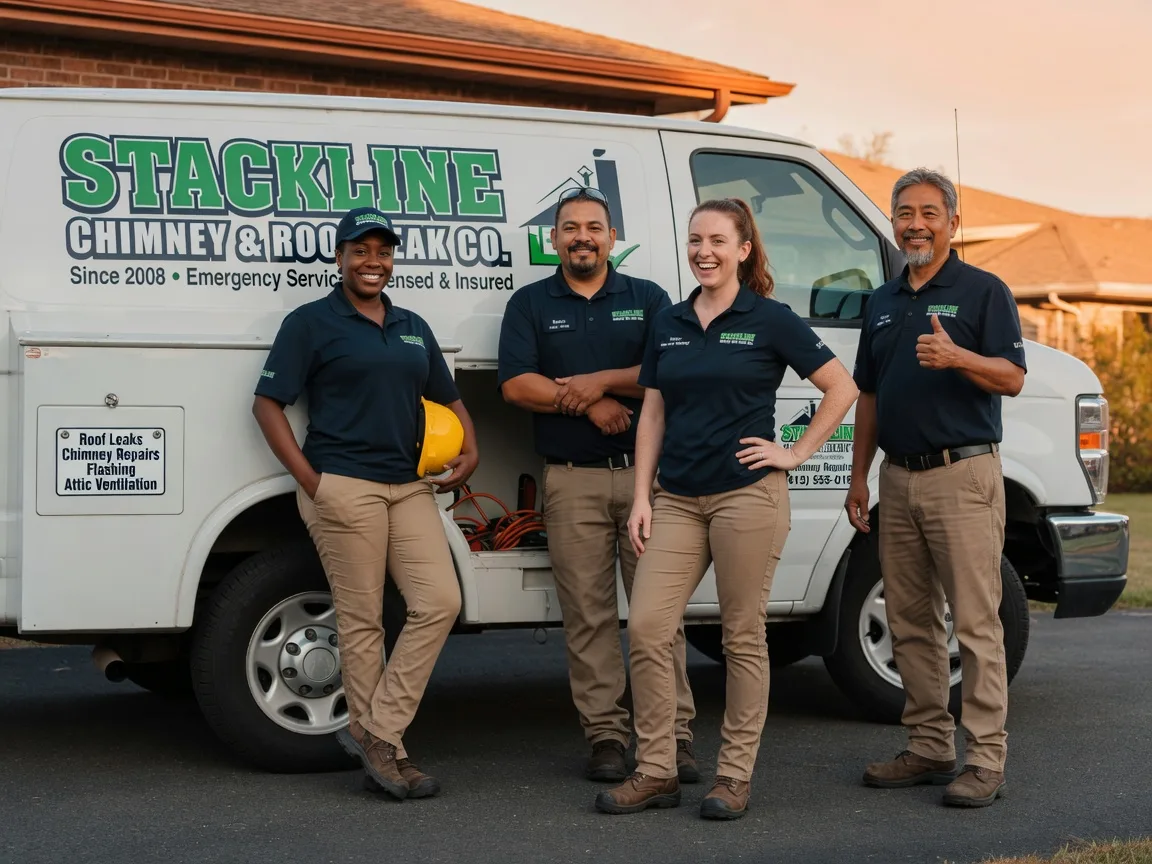 Chimney flashing repair company in Uniopolis, OH